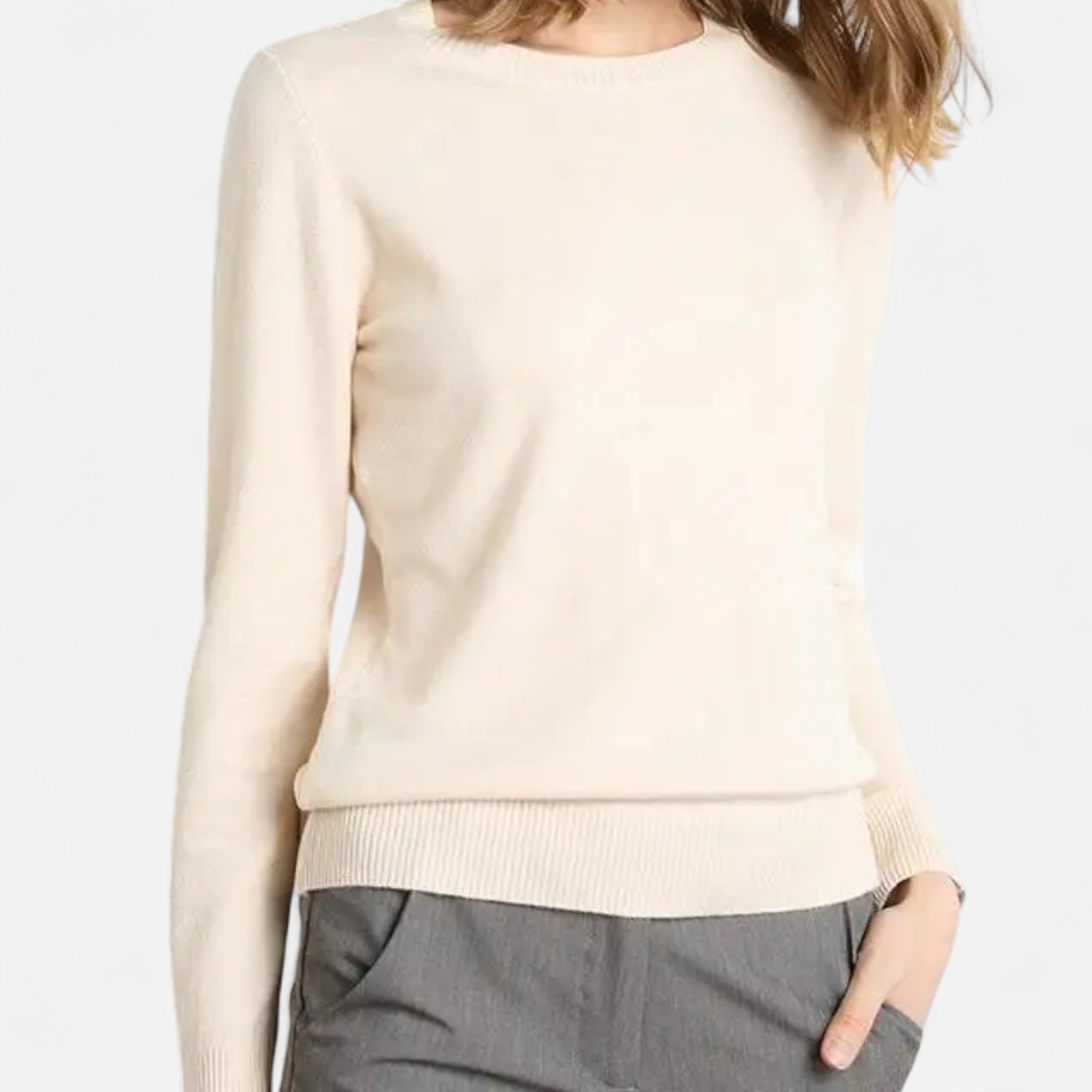 Sauvenor | Women’s Merino Wool O-Neck Sweater