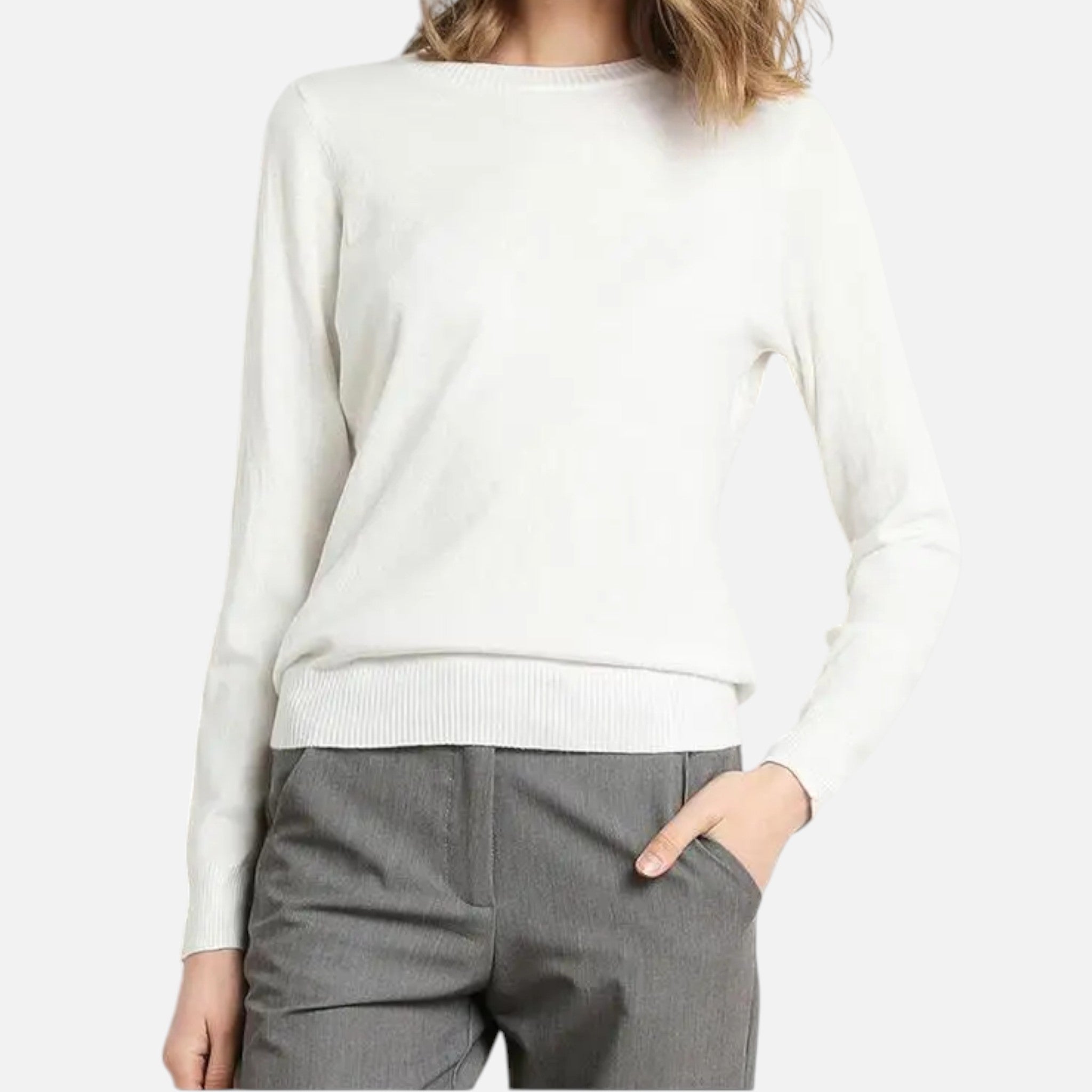 Sauvenor | Women’s Merino Wool O-Neck Sweater