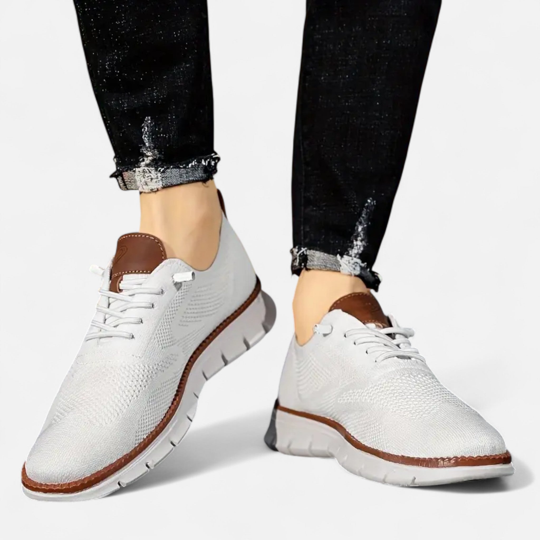 Sauvenor | Men’s Breathable Knit Casual Shoes