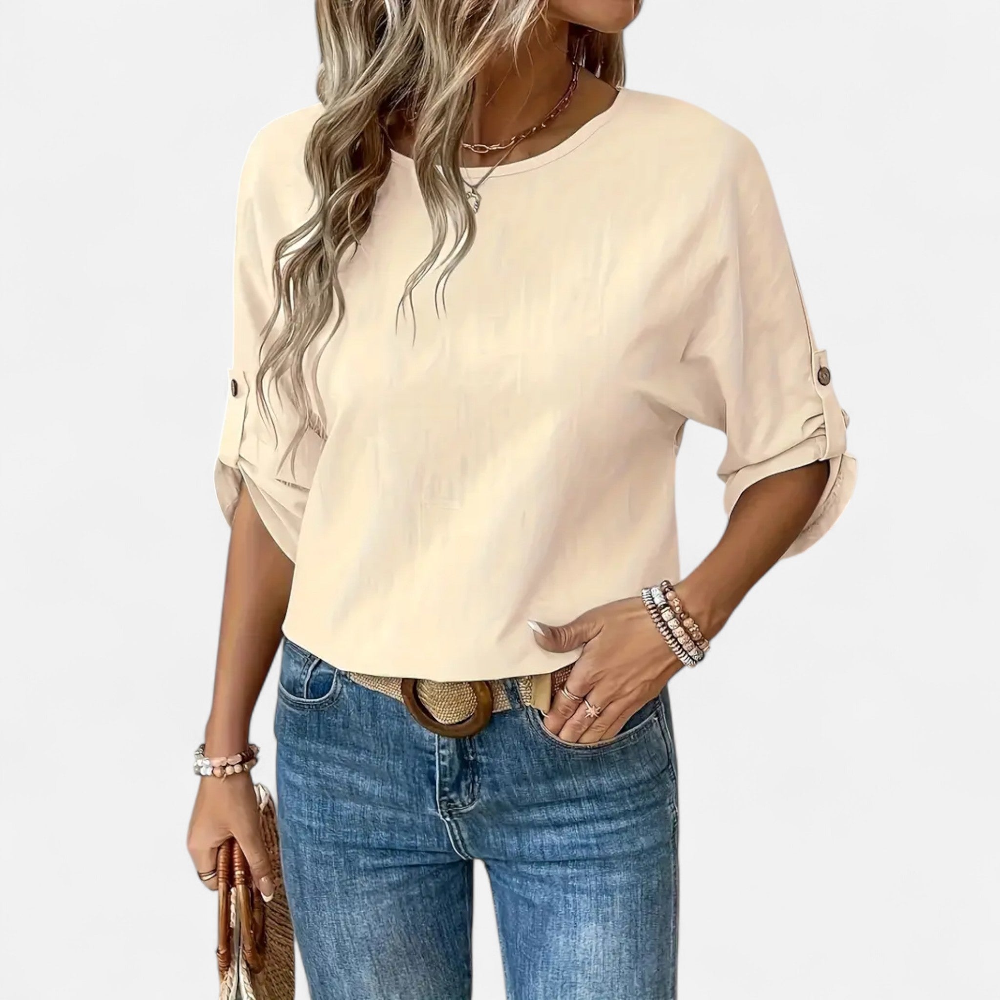 Sauvenor | Women’s Elegant Crew Neck Top