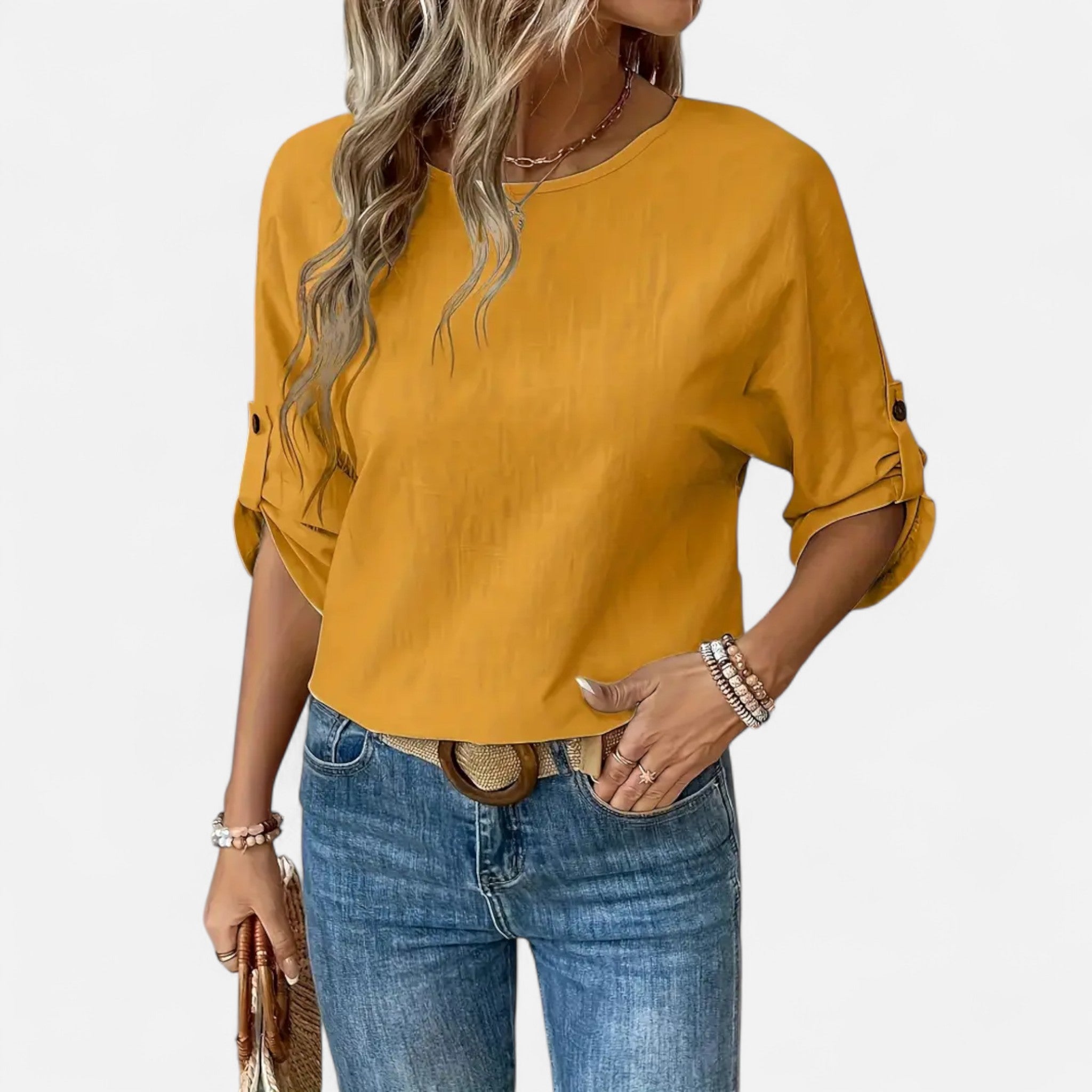 Sauvenor | Women’s Elegant Crew Neck Top