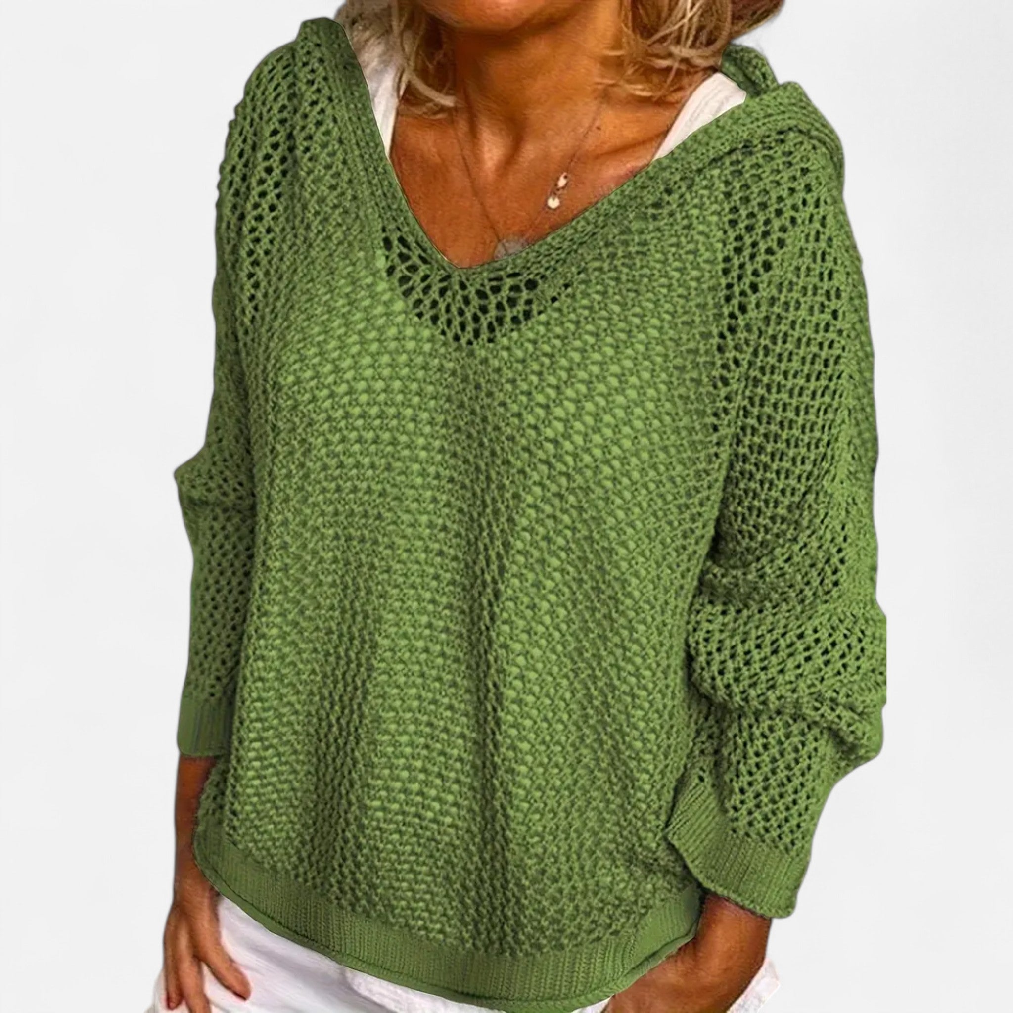 Sauvenor | Women’s V-Neck Knitted Sweater