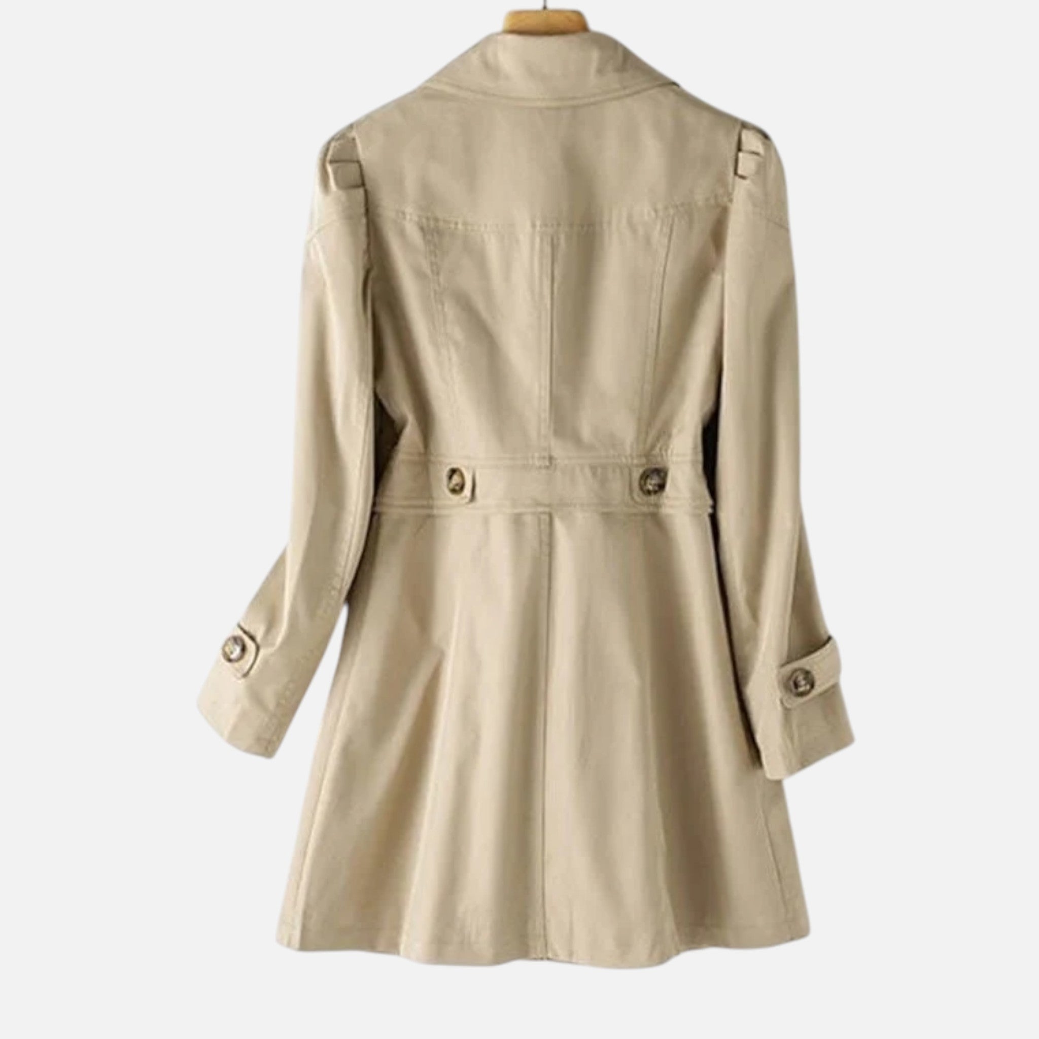 Sauvenor | Women’s Long Button-Up Trench Coat