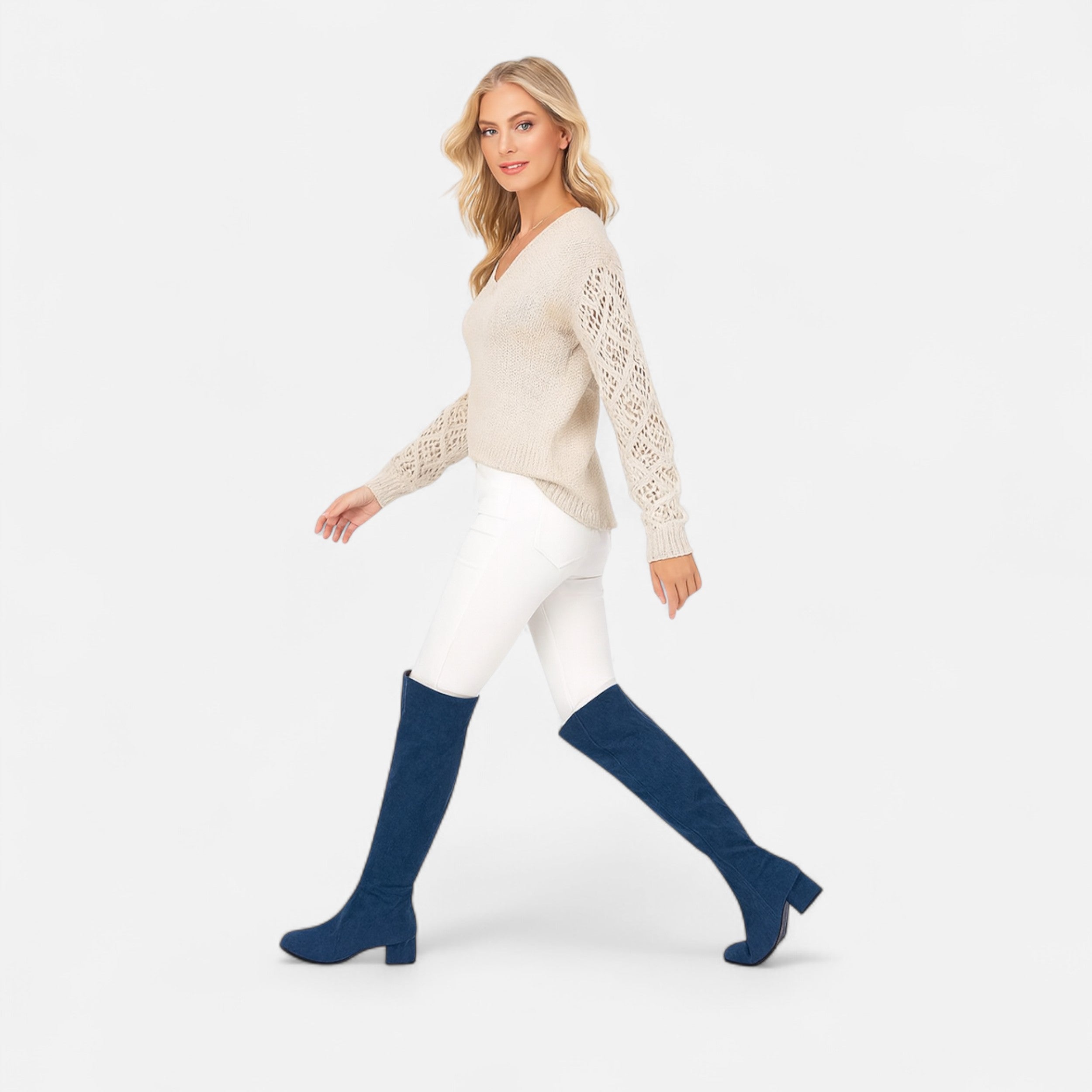 Sauvenor | Women’s Skinny Zipper Boots