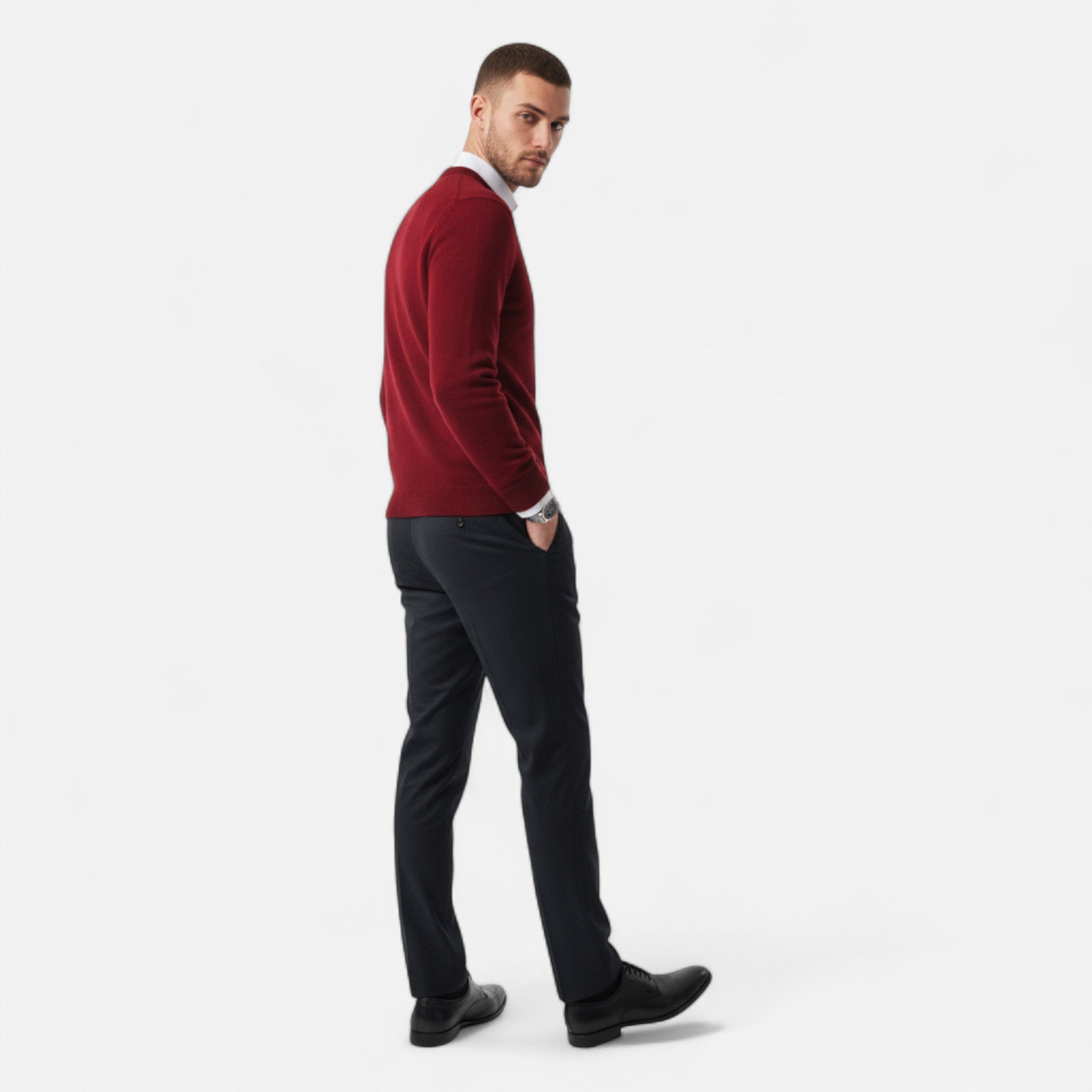 Sauvenor | Men’s Classic Cashmere Sweater