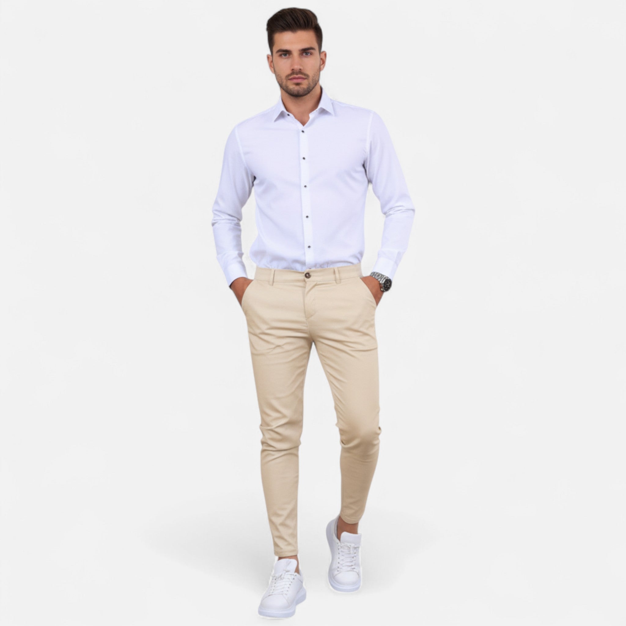 Sauvenor | Men’s Tailored Skinny Chinos