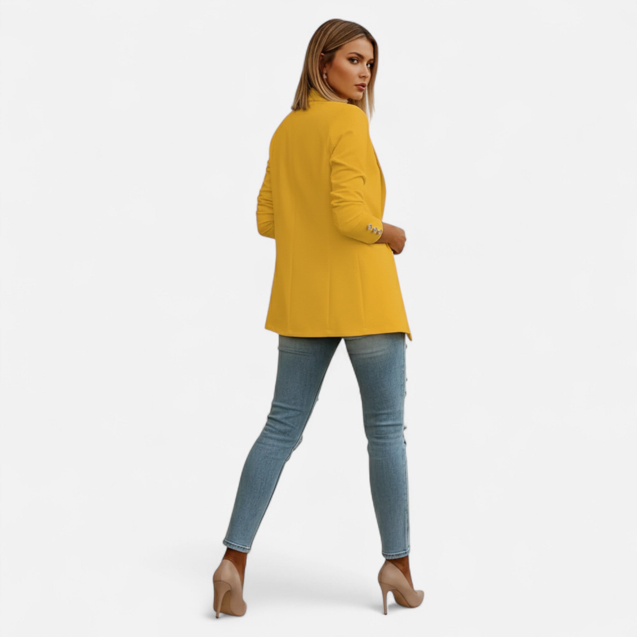 Sauvenor | Women’s Mid-Length Lapel Blazer