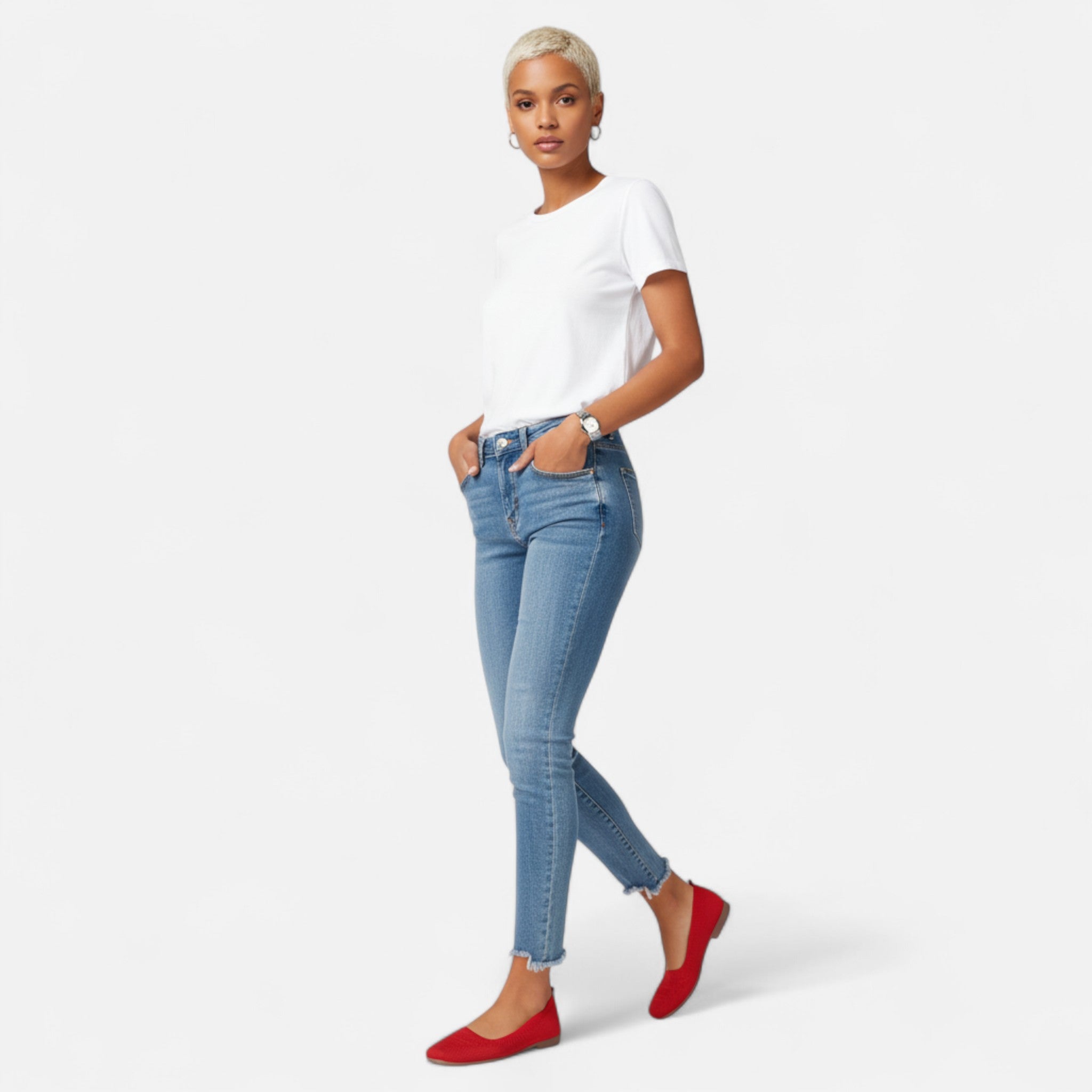 Sauvenor | Women’s Square Toe Woven Flats