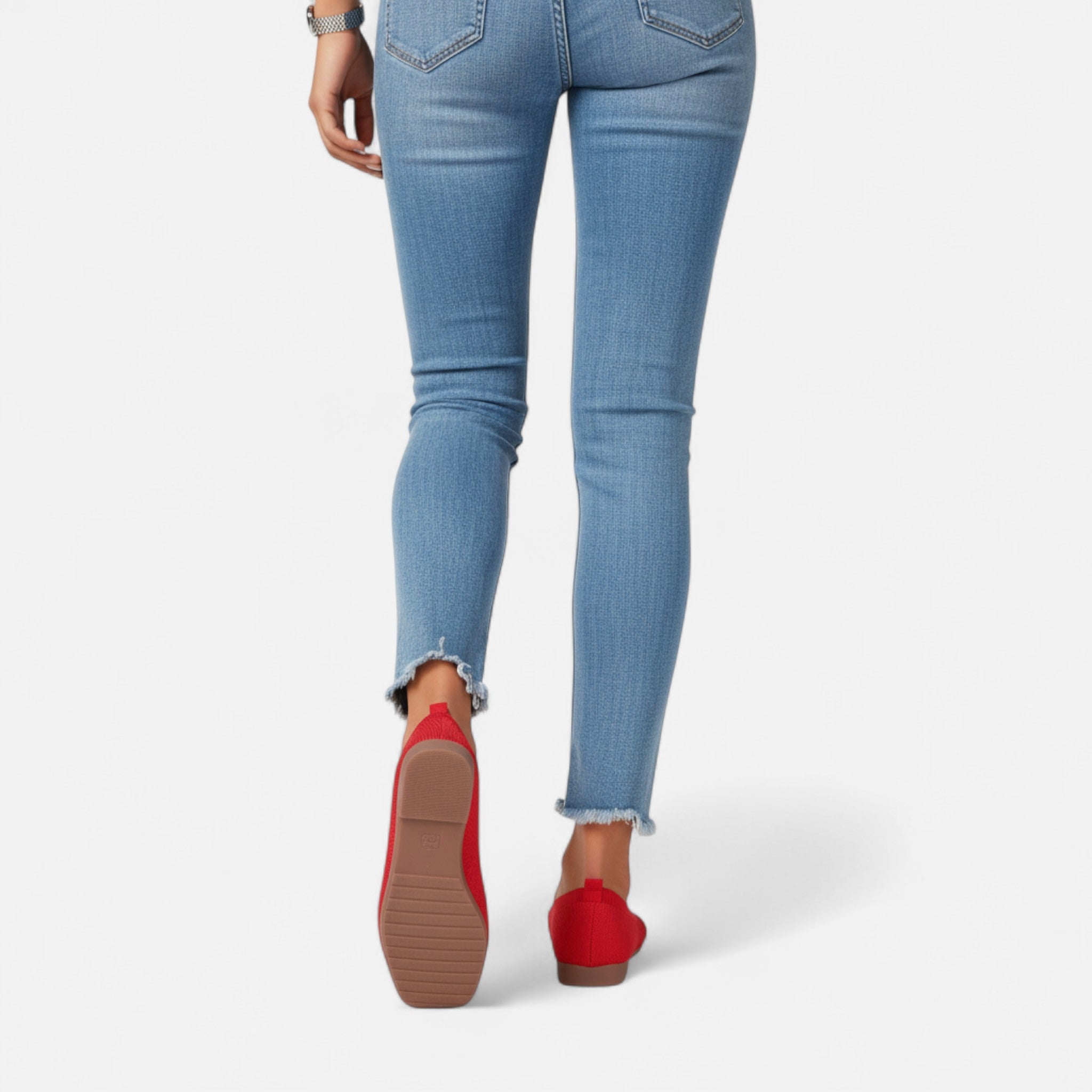 Sauvenor | Women’s Square Toe Woven Flats