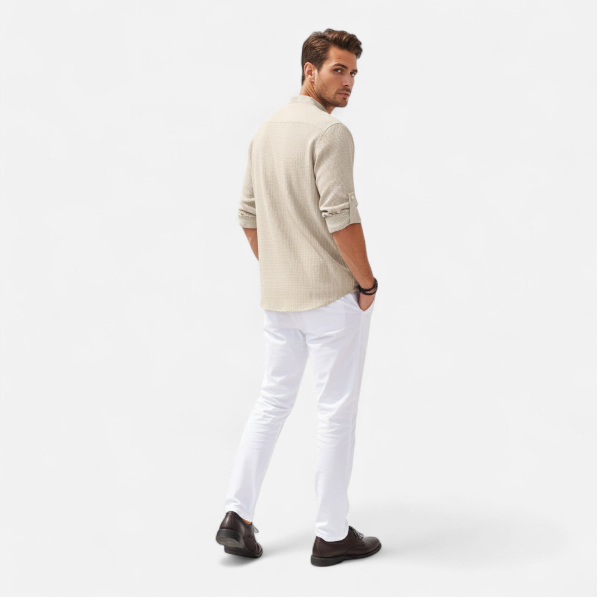 Sauvenor | Men’s Classic Buttoned Collar Shirt