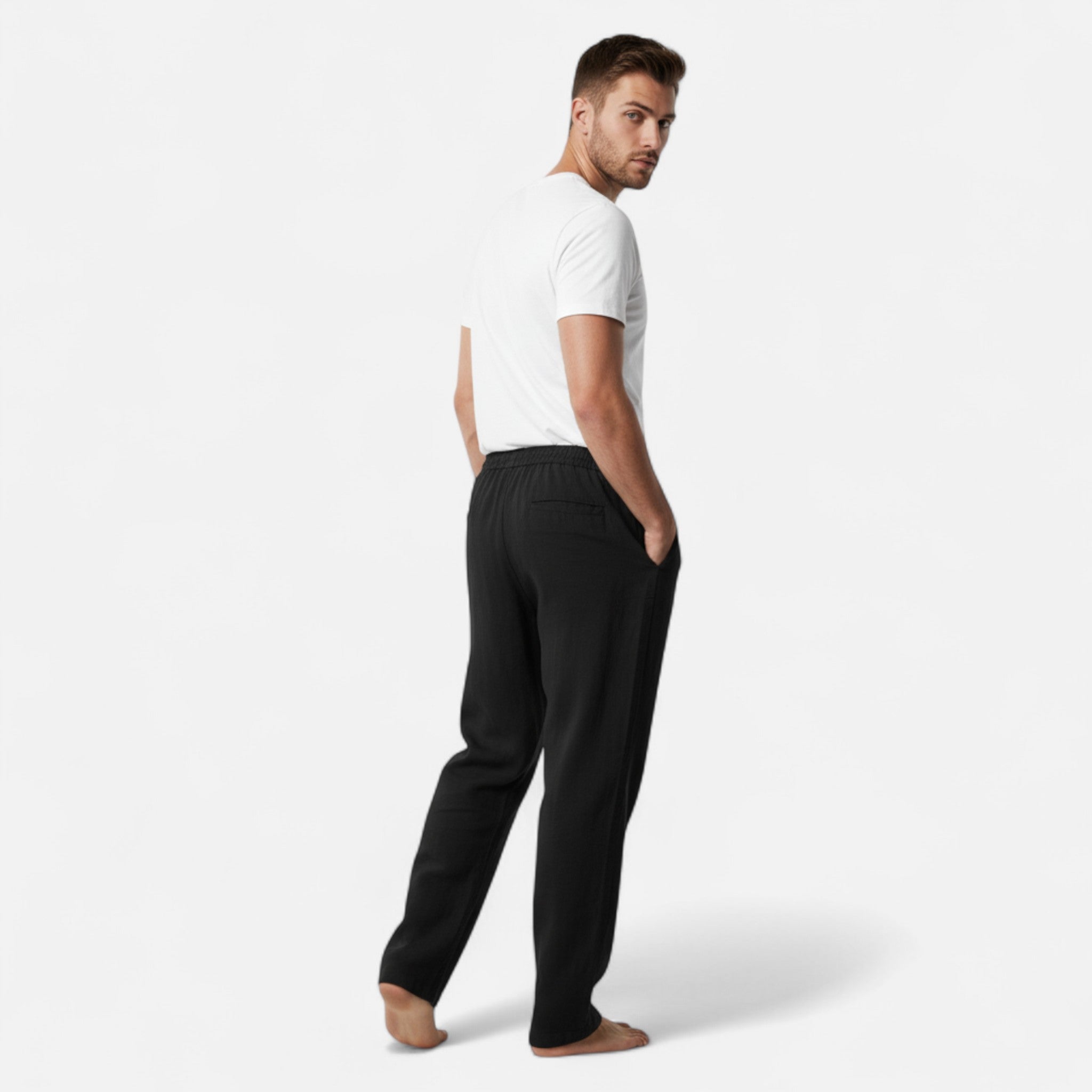 Sauvenor | Men’s Linen Summer Trousers