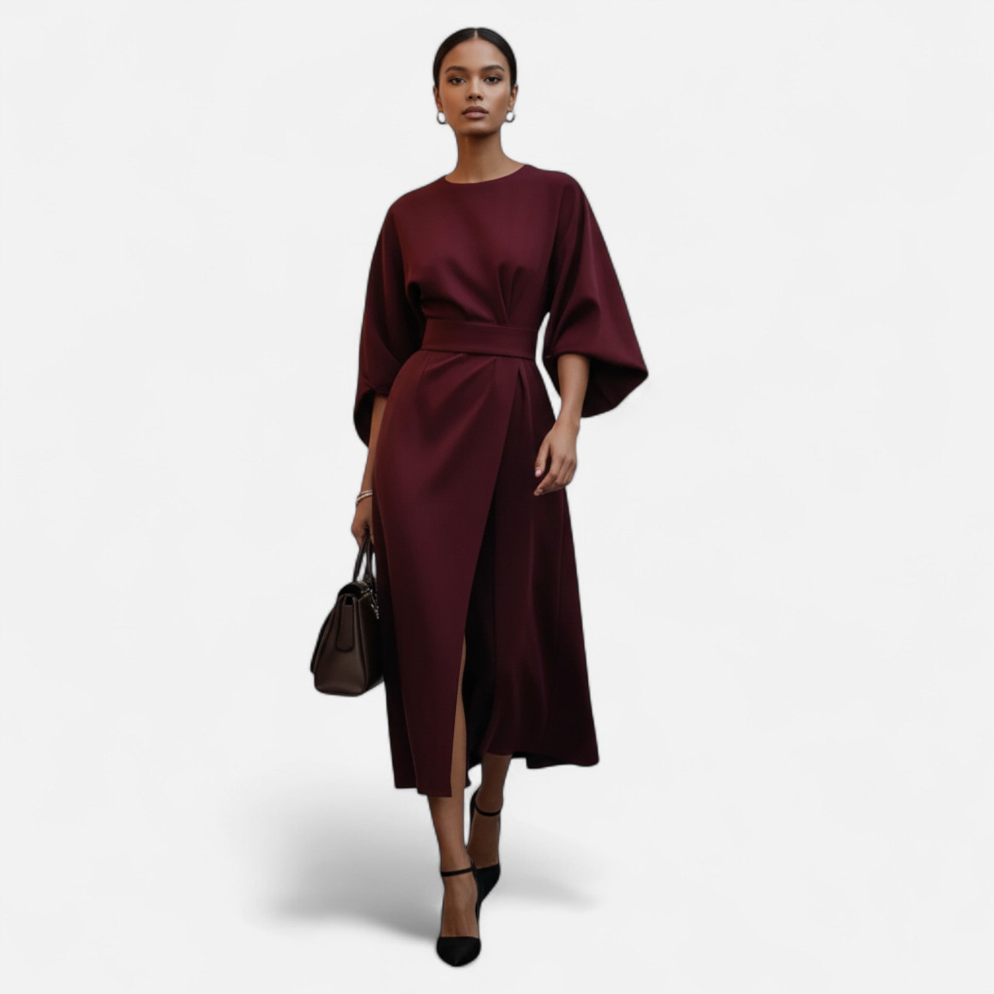 Sauvenor | Women’s Refined Waist-Belt Dress