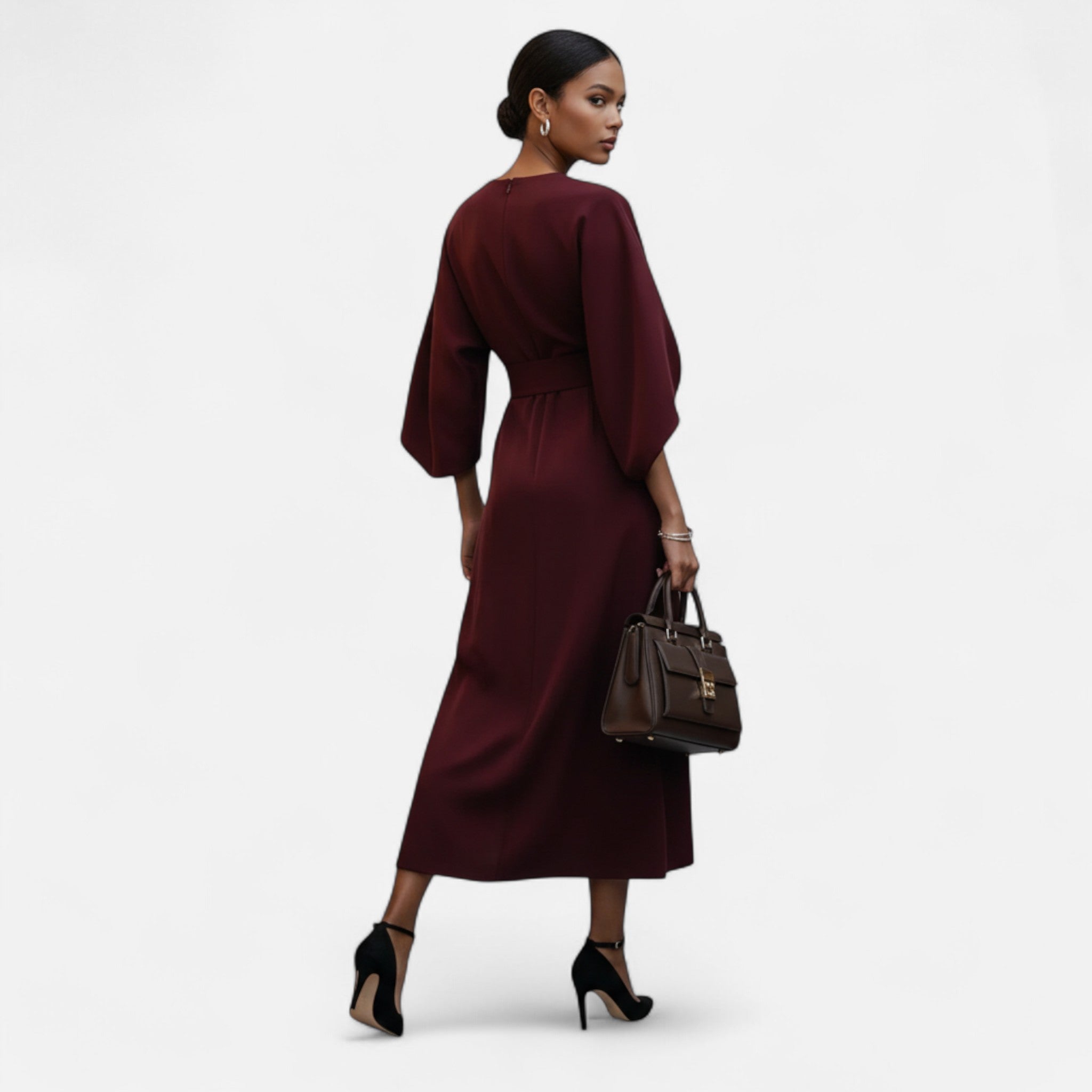Sauvenor | Women’s Refined Waist-Belt Dress