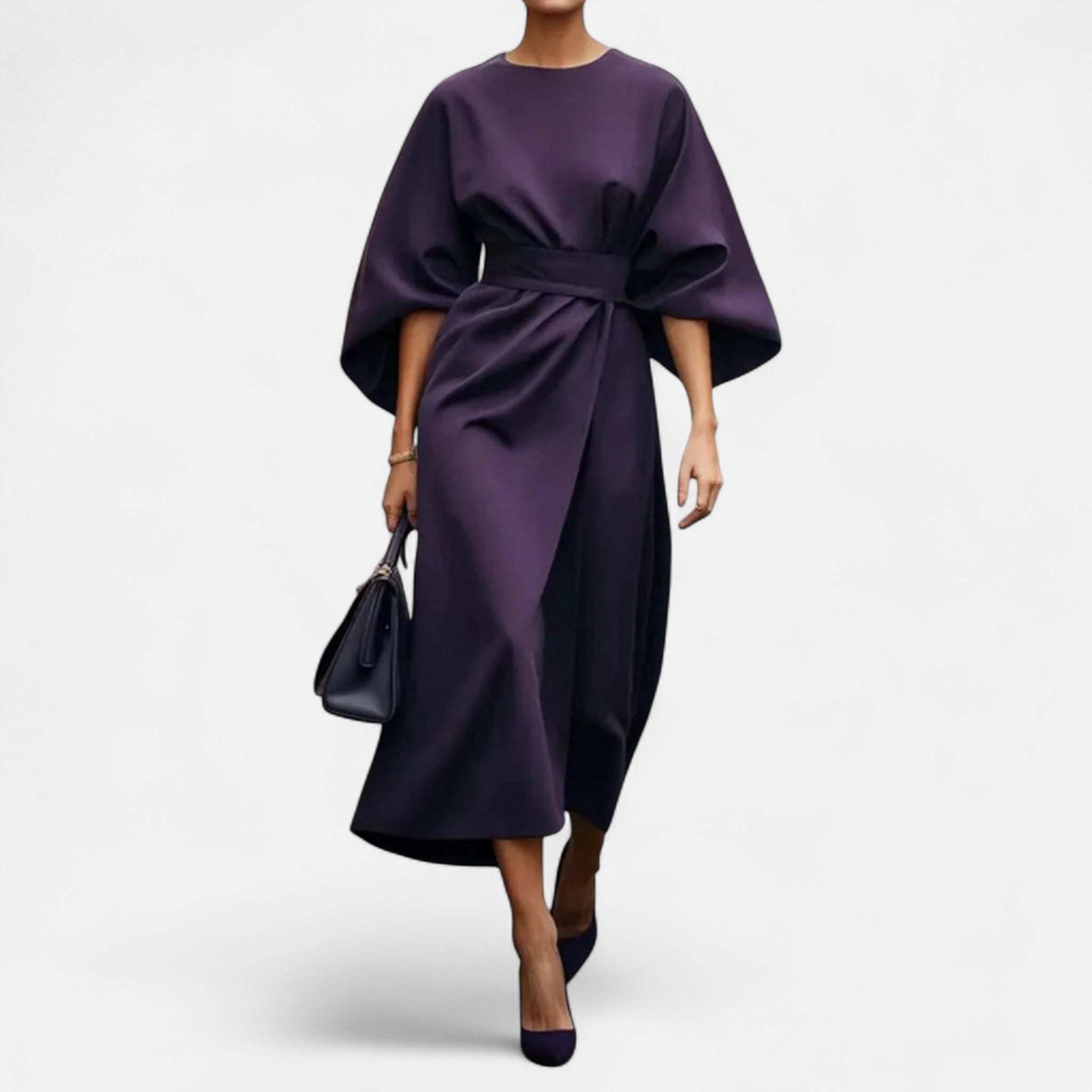 Sauvenor | Women’s Refined Waist-Belt Dress