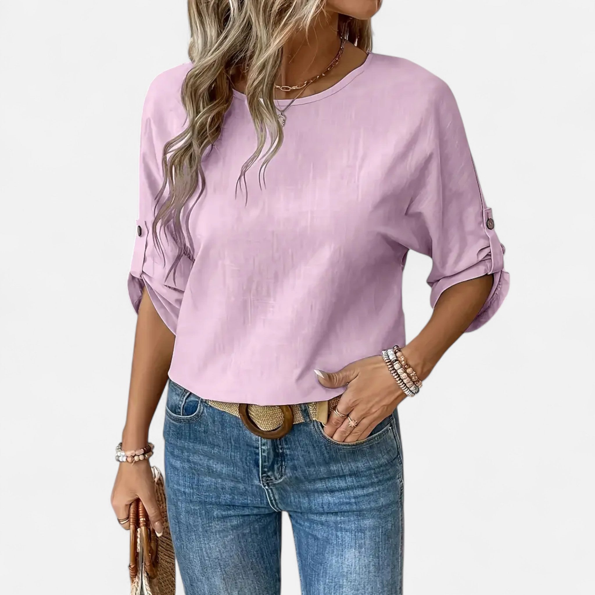 Sauvenor | Women’s Elegant Crew Neck Top