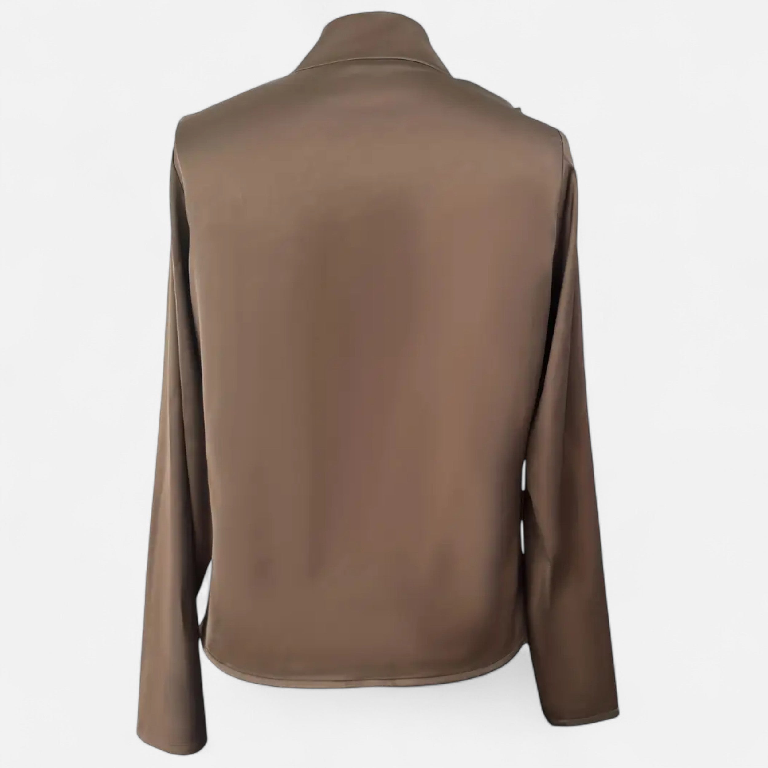 Sauvenor | Women’s Satin V-Neck Blouse