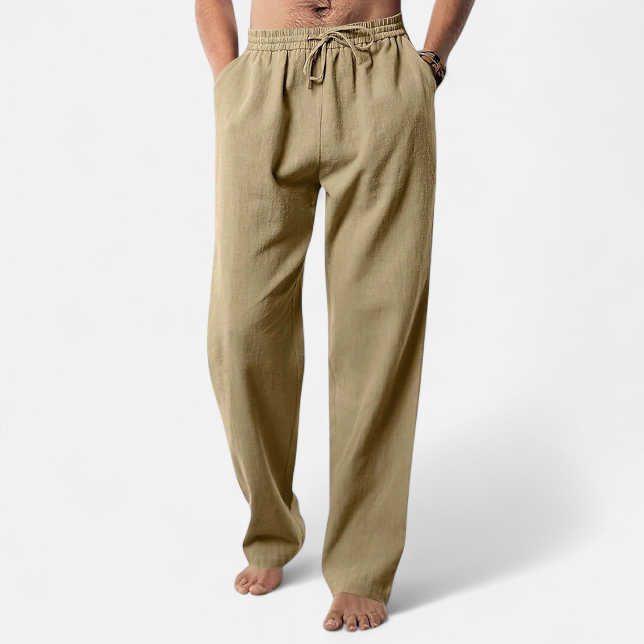 Sauvenor | Men’s Linen Summer Trousers