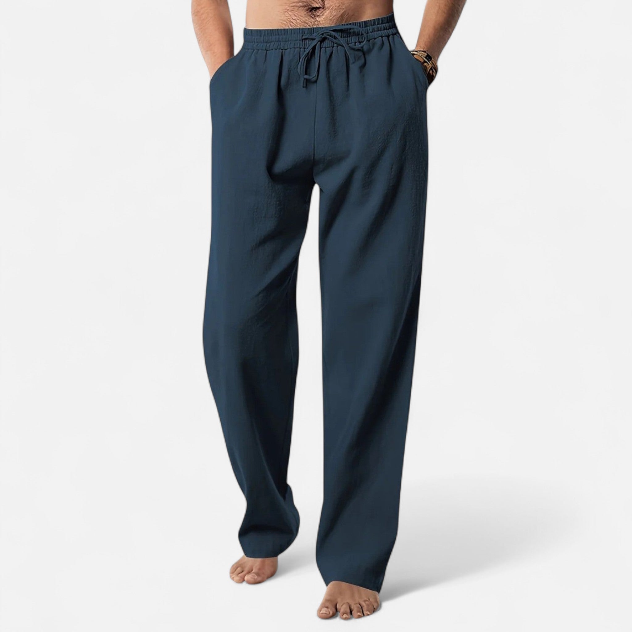 Sauvenor | Men’s Linen Summer Trousers