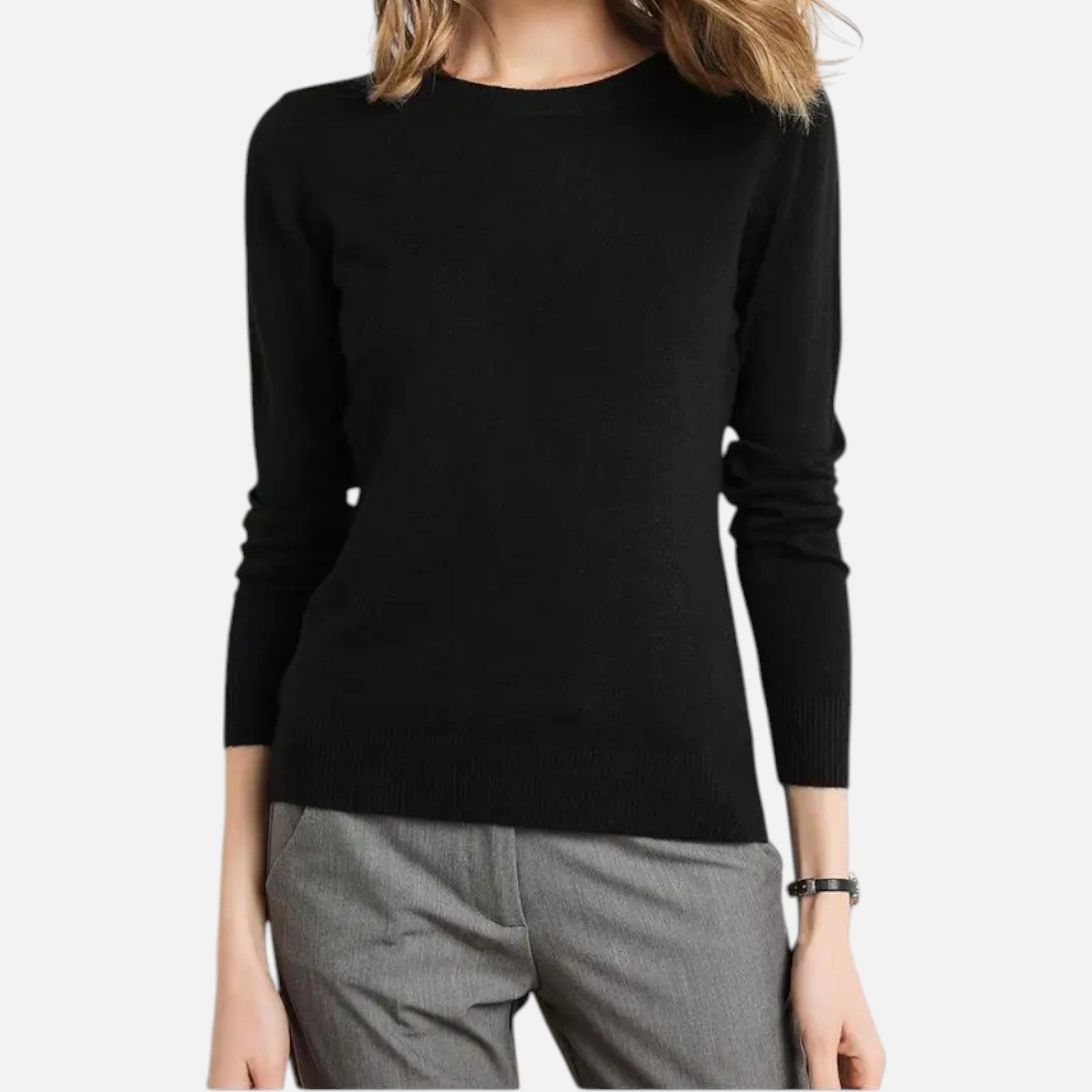 Sauvenor | Women’s Merino Wool O-Neck Sweater