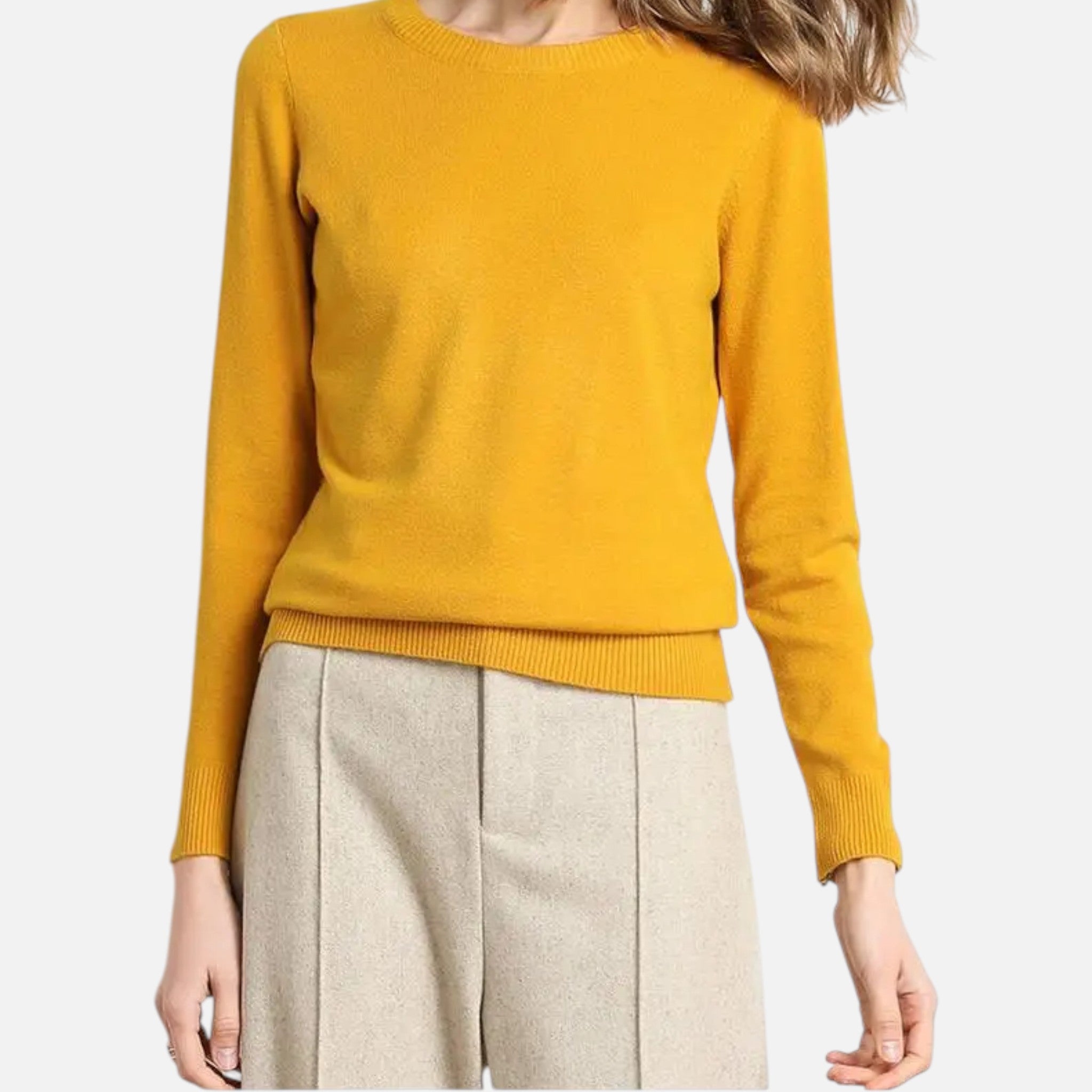 Sauvenor | Women’s Merino Wool O-Neck Sweater
