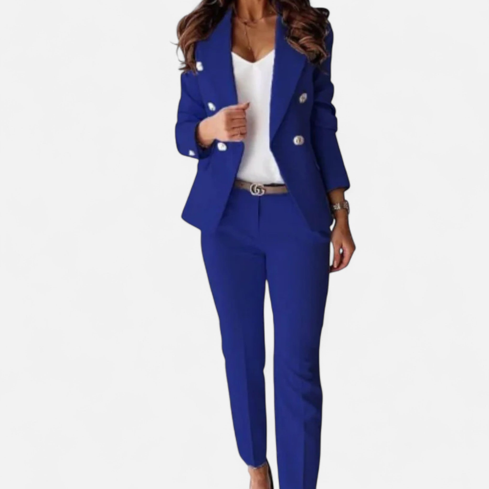 Sauvenor | Women’s Double-Breasted Tailored Suit