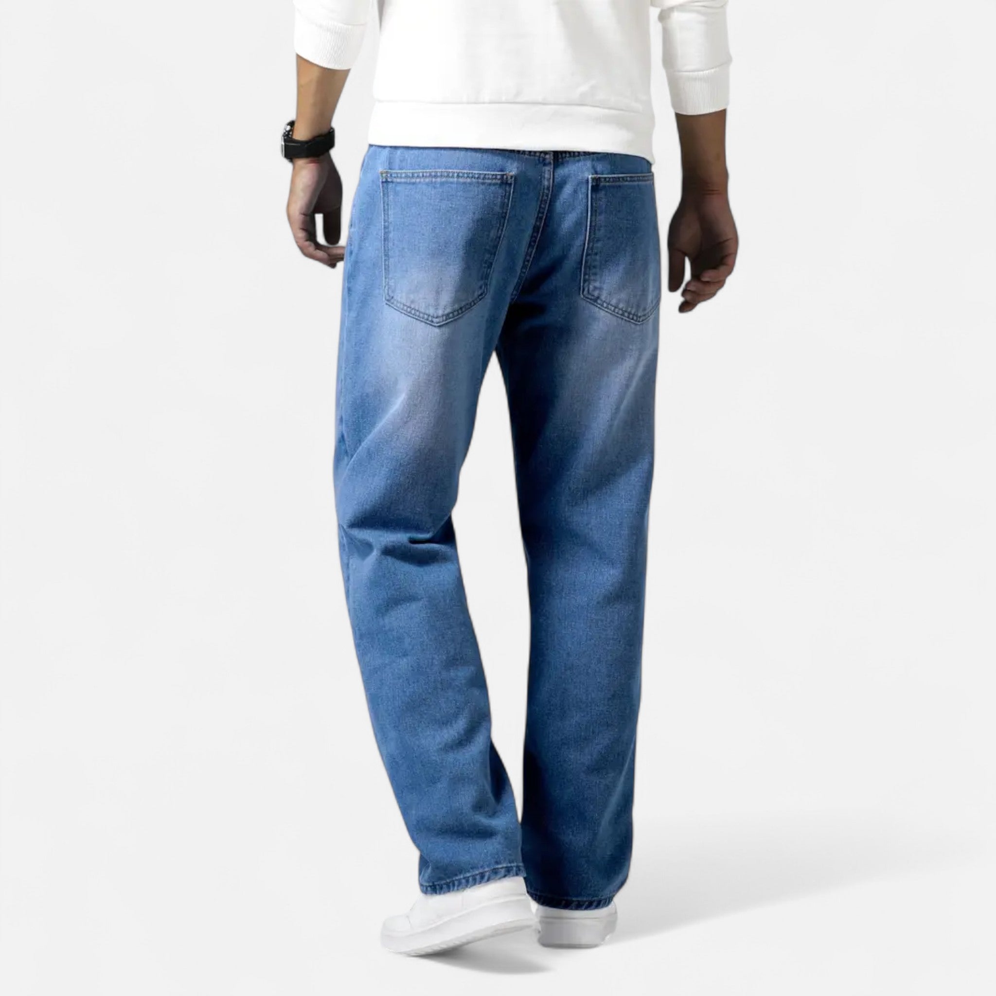 Sauvenor | Men’s Relaxed Fit Denim Trousers