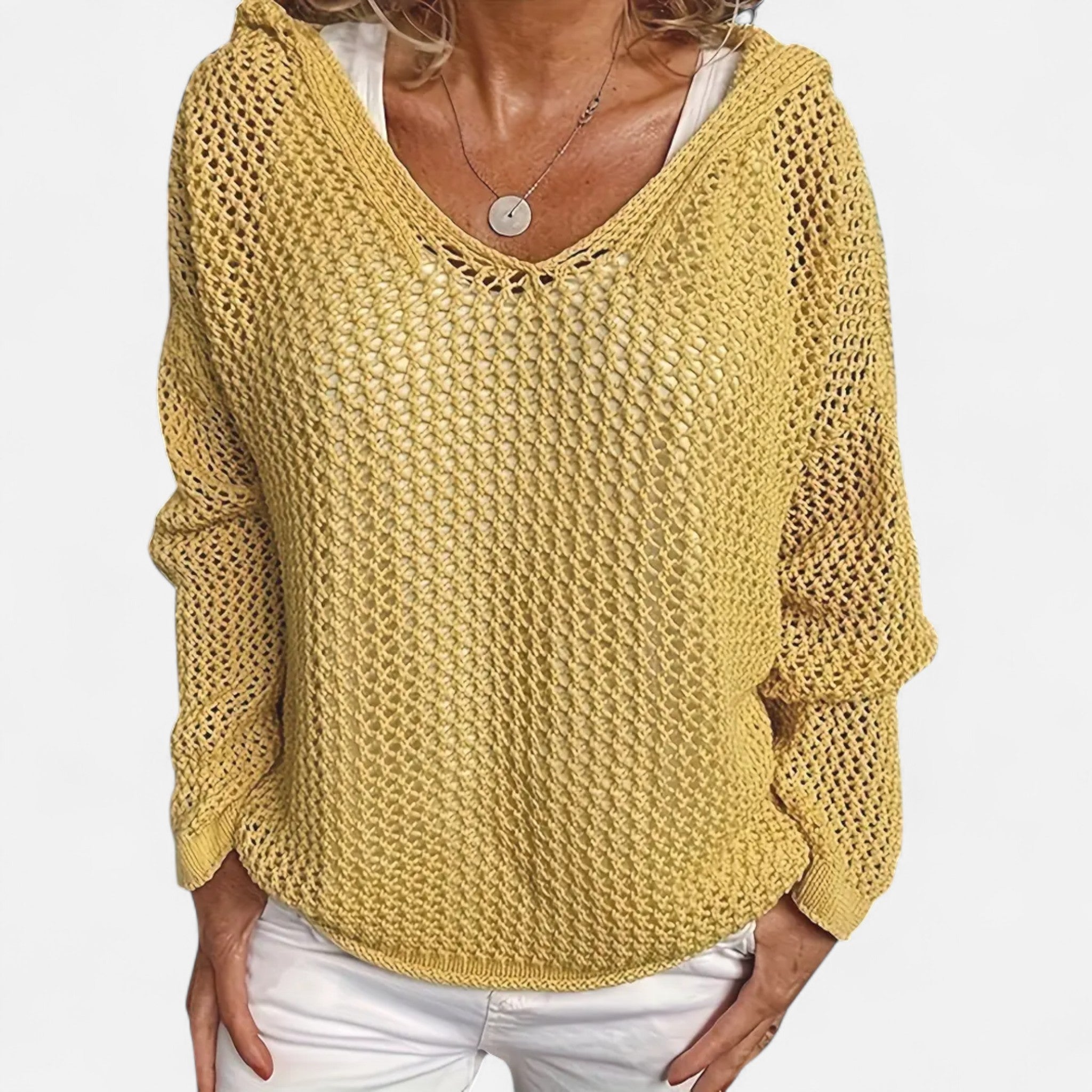 Sauvenor | Women’s V-Neck Knitted Sweater