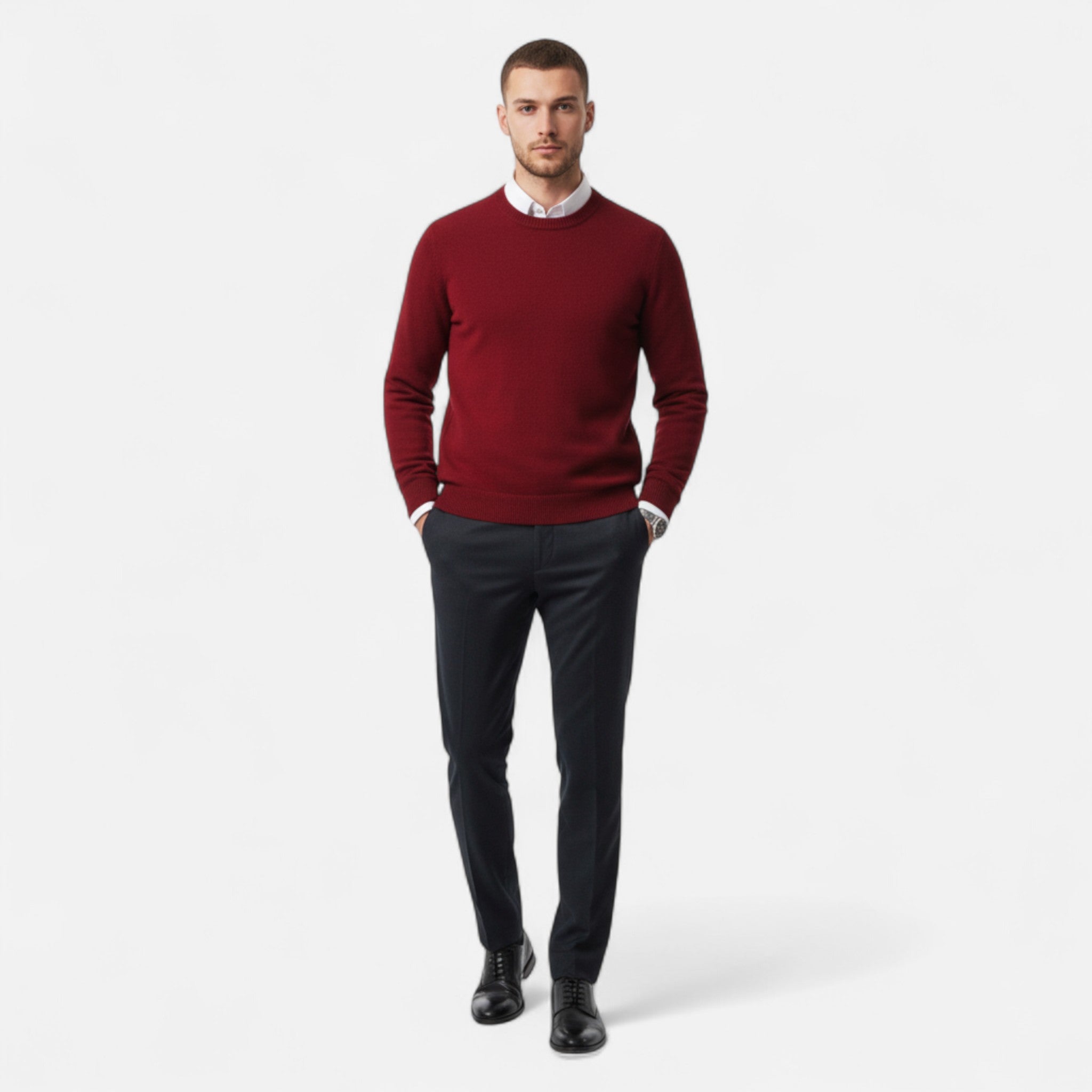 Sauvenor | Men’s Classic Cashmere Sweater