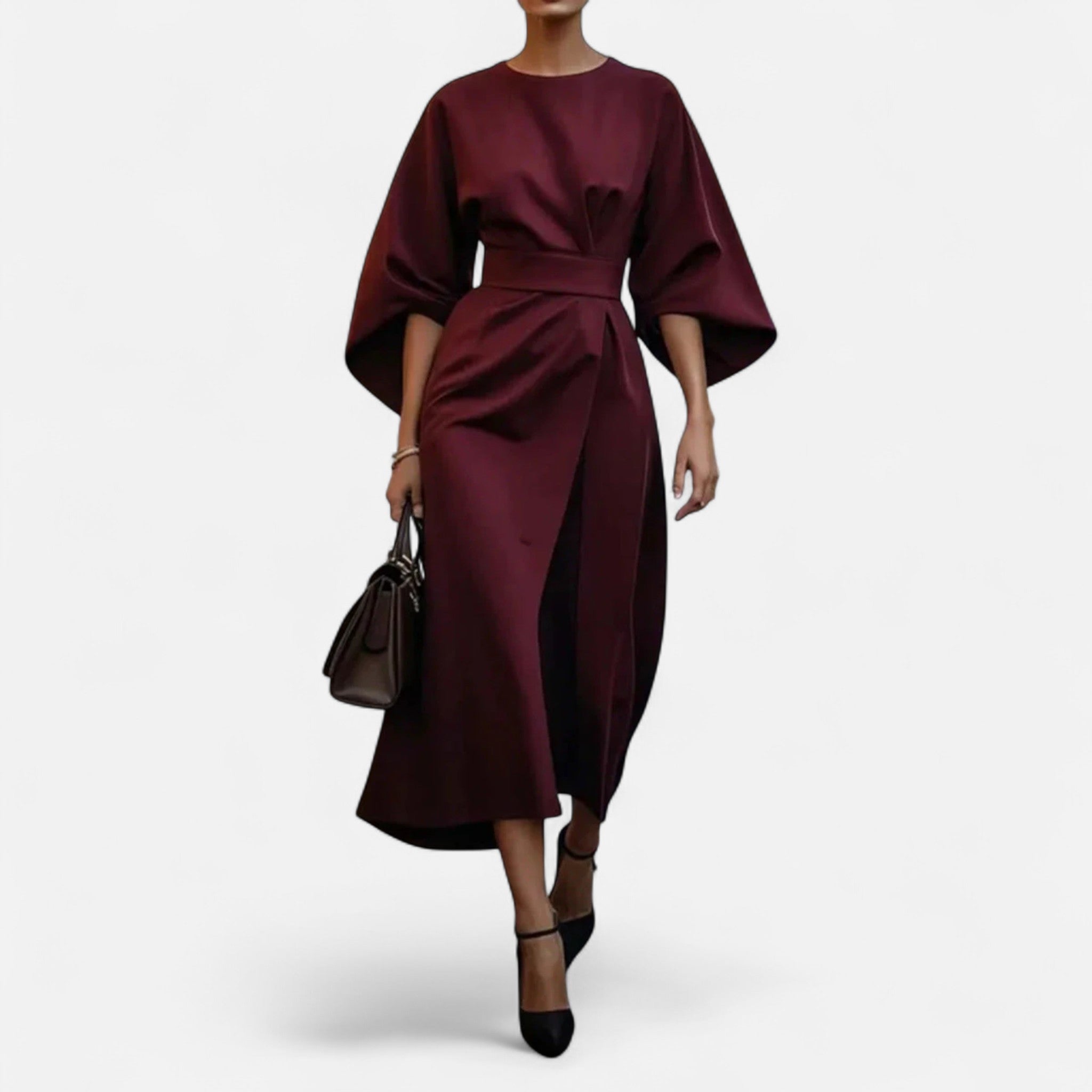 Sauvenor | Women’s Refined Waist-Belt Dress