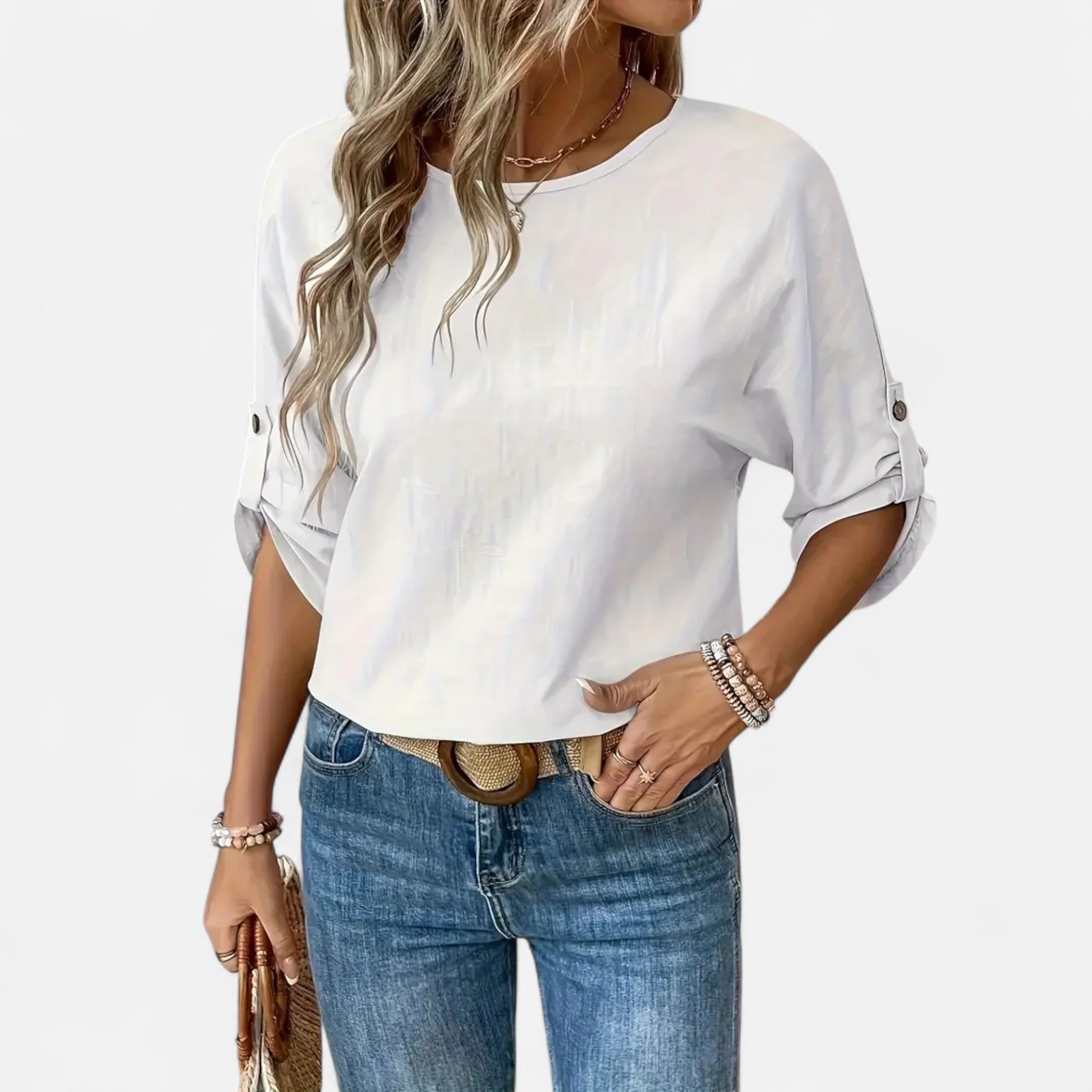 Sauvenor | Women’s Elegant Crew Neck Top