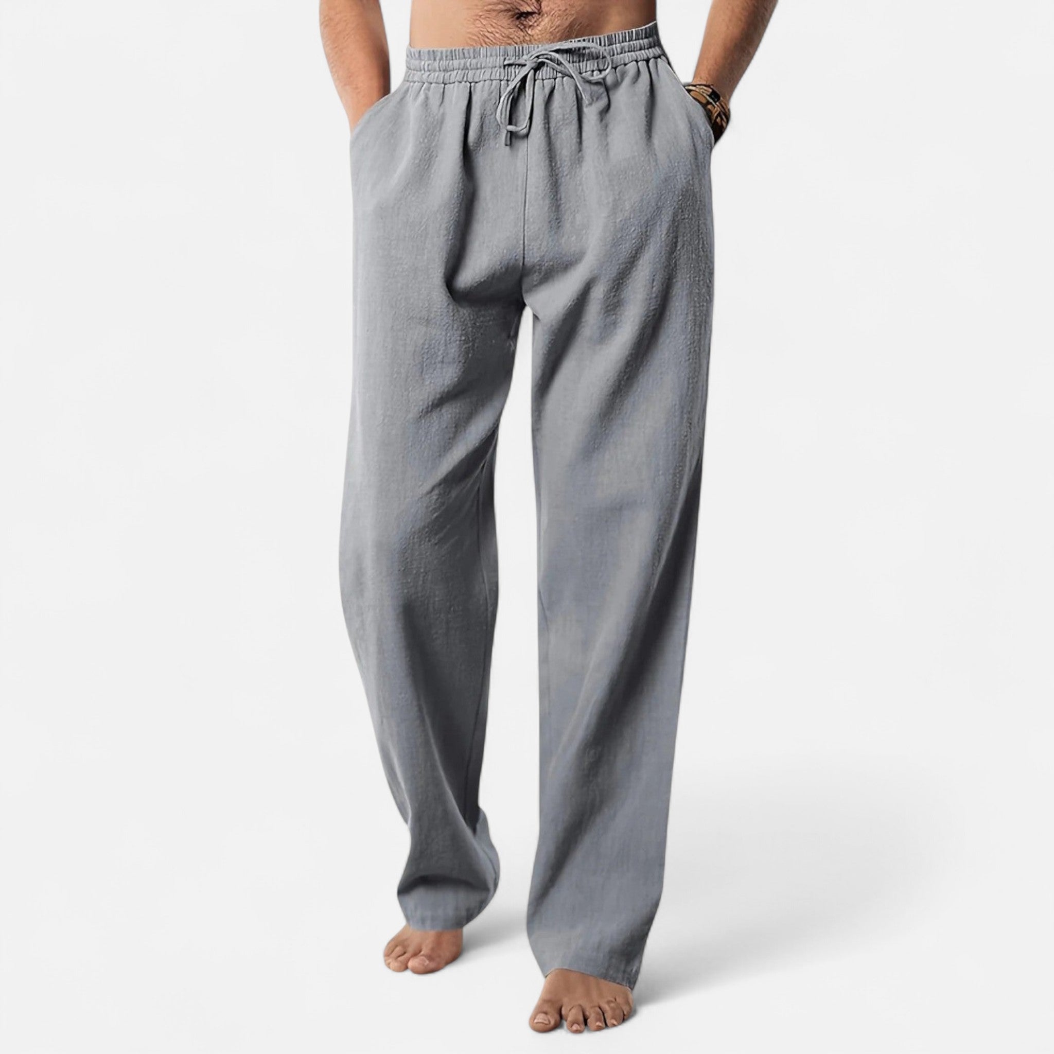 Sauvenor | Men’s Linen Summer Trousers