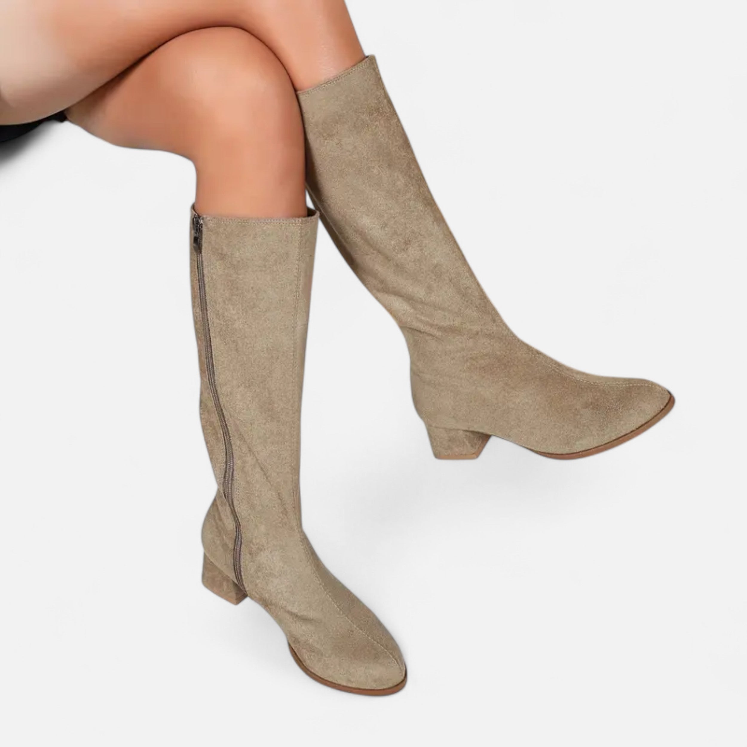 Sauvenor | Women’s Skinny Zipper Boots