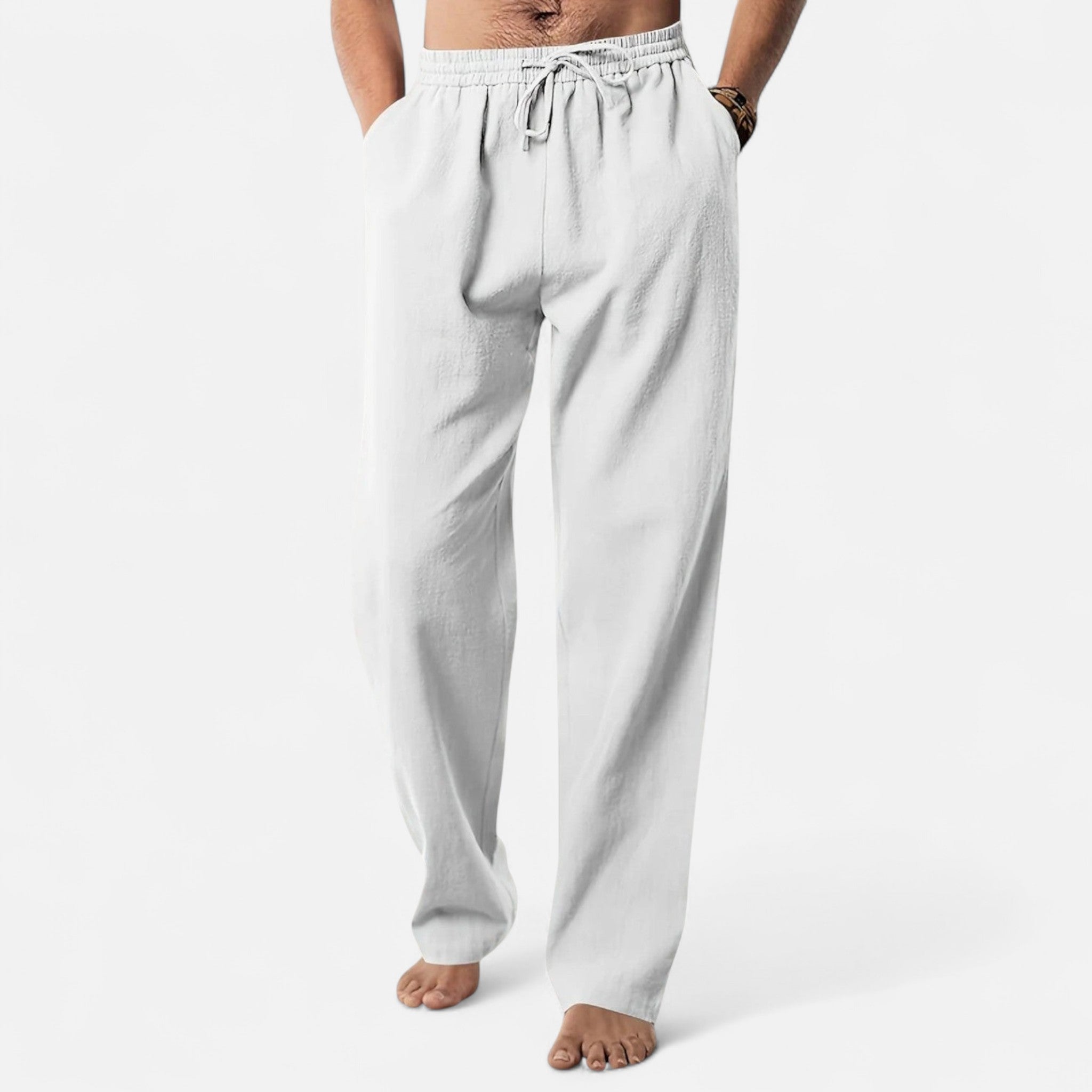 Sauvenor | Men’s Linen Summer Trousers