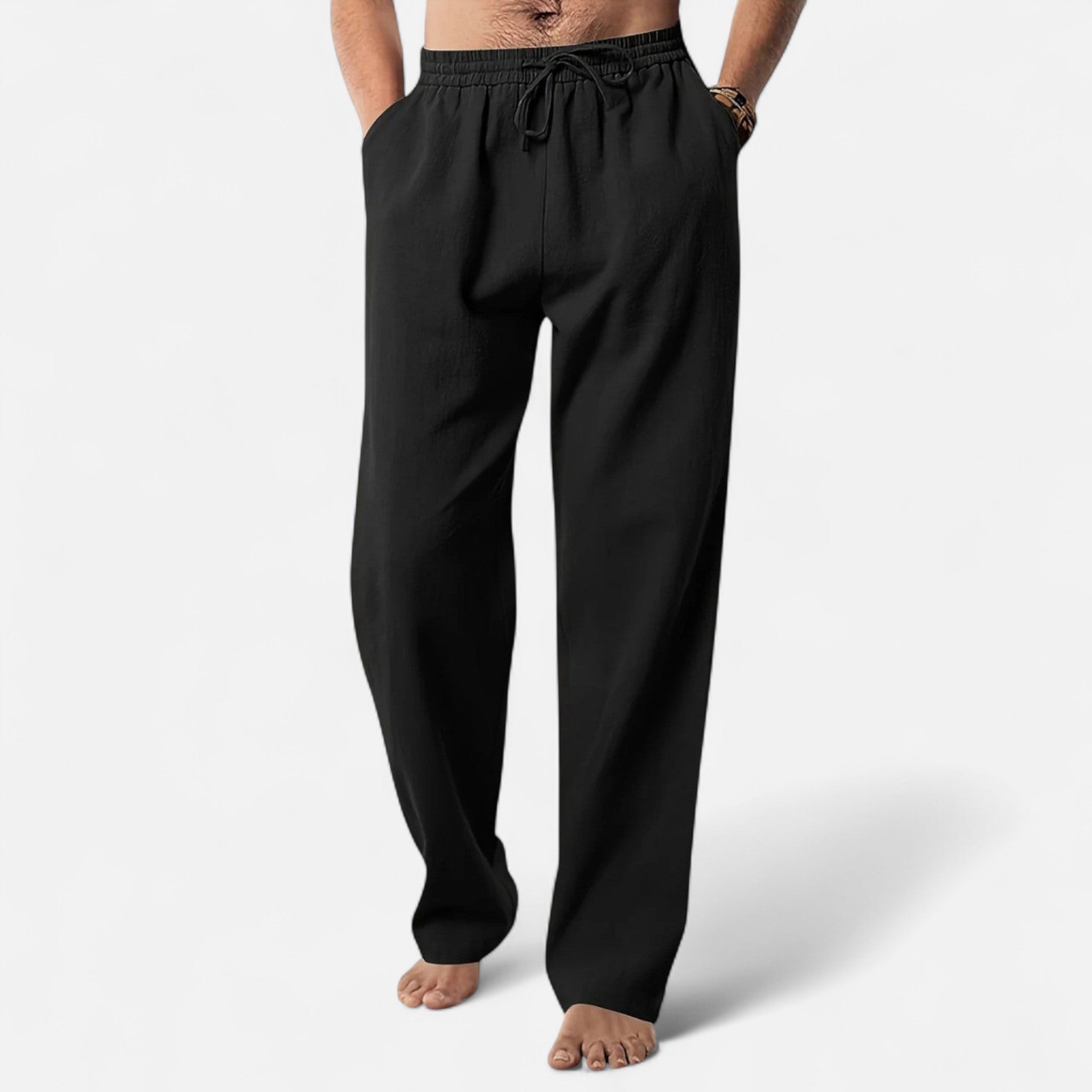 Sauvenor | Men’s Linen Summer Trousers